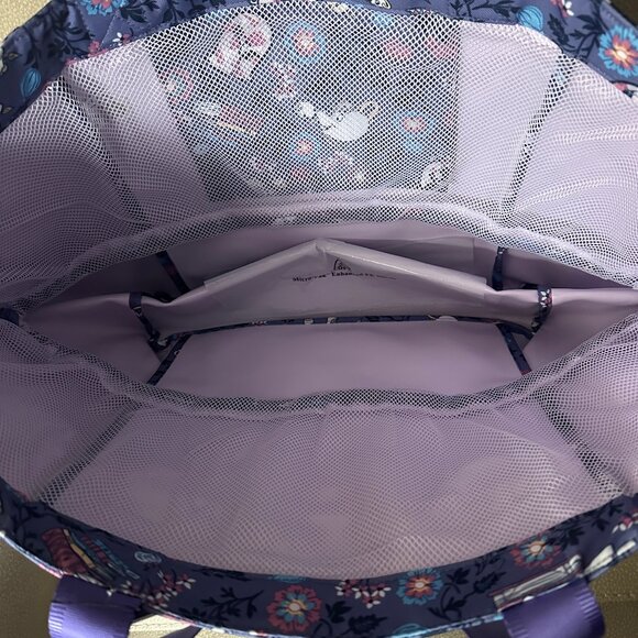 Vera Bradley Disney Beauty & The Beast Belle's Friends XL Family Tote Bag NWT - Picture 3 of 5